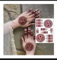 (fashion Design) Fashion Stickers  (only 1 event temporary tattoo) Water Proof Henna Tattoos/ Mehndi Stickers. 