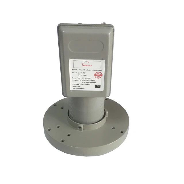 High Gain C - Band LNB with 5G Filter one Cable Solution LNB -Star Force