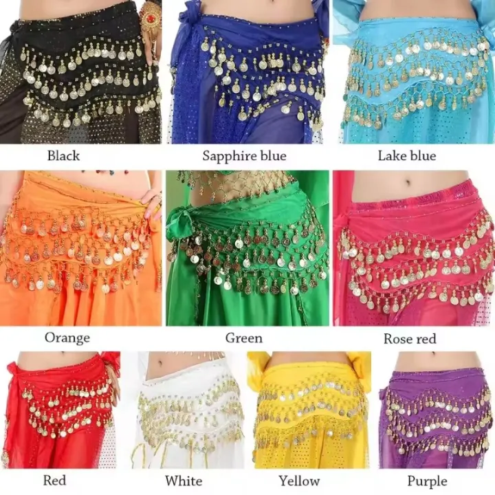 1pc%20Belly%20Dance%20Hip%20Scarf%20Chiffon%20Skirt%20Wrap%20Professional%20Scarf%20Skirt%20Costume%20with%20Coins%20for%20Yoga%20Belly%20Dancing,Autumn,new%20years%20-%20Image%202