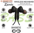 INTERLINK ORIGNAL SPORTS NECKBAND_Special Design For Sports_Wireless Bluetooth Headset_100% Waterproof Necband_ Gaming Headset_Best For Sports_. 