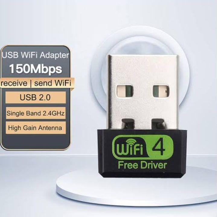ALFA Wifi Driver Less USB Adapter Wireless Network LAN Card PC 300Mbps Dongle Receiver for Laptop PC Computer - ALFA Wifi USB Adapter Wifi Signal Catcher From Router (Driver Less)