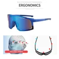 Polarized Cycling Sunglasses UV Protection Windproof Glasses For Men Women Polarized Lens Road Riding Bike Sport Glasses Eyewear. 