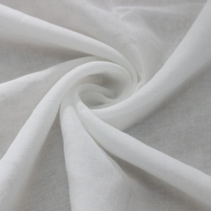 3/5/10M%20Plain%20White%20Cotton%20Lining%20Fabric%20Material%20Cotton%20Voile%20Fabric%20Thin%20Gauze%20For%20Curtain%20Lining,%20140cm%20Wide%20-%20Image%205