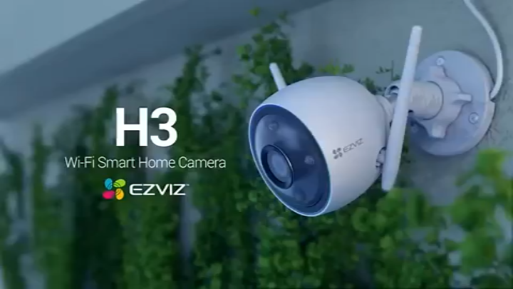 EZVIZ H3C 2K+ – 2K+ Resolution Indoor Wi-Fi Camera with AI Detection & Enhanced Night Vision