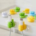 10 Pcs Wall Hang Hooks Multifunction Storage Hooks Wire Data Cable Thump Hooks Homeducts. 