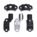 22mm Handlebar 10mm ThreadMotorcycle Master Cylinder Brake Lever Mirror Mount Clamp Rear View Mirror Holder Adapter..