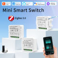 1CH/2CH/3CH Zigbee 3.0 Tuya Smart Light Switch Module Smart Life for Alexa  Home Yandex DIY Remote Breaker Delay 100-240V lightify. 