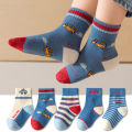 5 Pairs Baby Children's Socks Cartoon Spring Autumn Animal Kids Sock Girls Cute Boy Toddler Socks 1-12 Years.