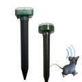 Solar Ultrasonic Rat Repellent Built-in Buzzer Outdoor Ultrasonic Garden Lawn LED Electronic Breeding Snake Repellent. 