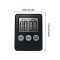Digital Electronic Kitchen Timer Multi-Function Electronic Timer Stopwatch LCD Display Mini for Sports Exercise Baking Cooking. 