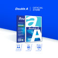 Double A copy paper A4 80gsm 100 sheets 1 pack. 