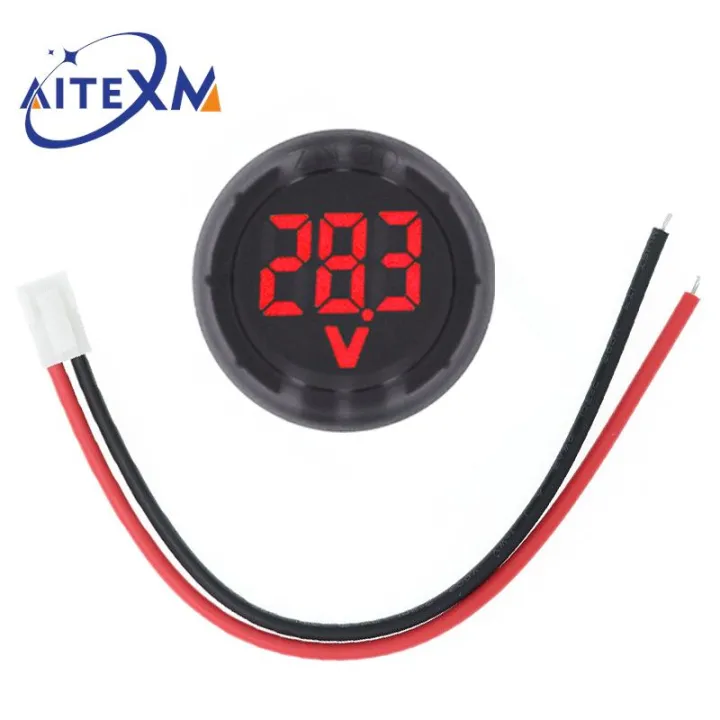 DC5-100V%20Digital%20Voltmeter%20LED%20Digital%20Display%20Circular%20Voltmeter%20Car%20Voltage%20Current%20Meter%20Volt%20Detector%20Tester%20Monitor%20Panel%20-%20Image%205
