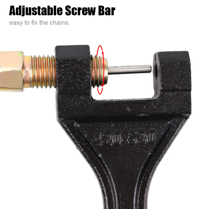 420-530%20Chain%20Breaker%20Splitter%20Cutter%20Clamp%20ATV%20MTB%20Road%20Cycling%20Dirt%20Pit%20Bike%20Plier%20Removal%20Tool%20Bicycle%20Motorcycle%20Accessories%20-%20Image%204