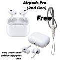 Airpods Pro 2nd Gen Headphone Wirelesses Bluetooth. 