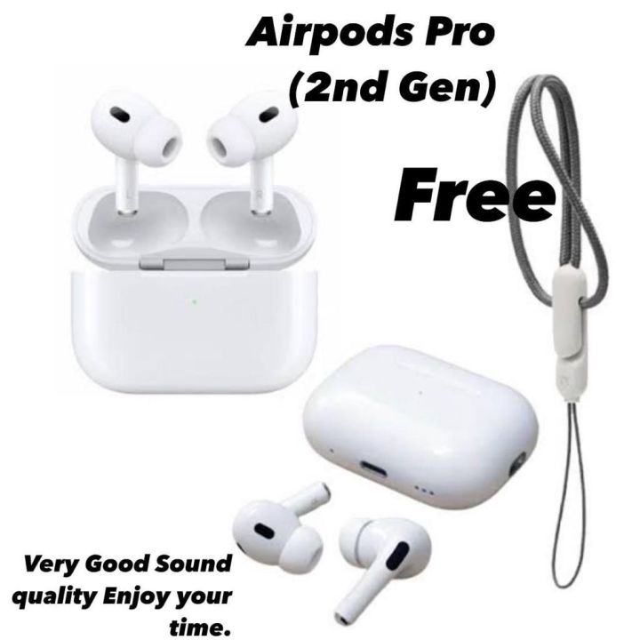 Airpods Pro 2nd Gen Headphone Wirelesses Bluetooth