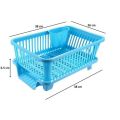 Free Standing Plastic Dishwash Plate Rack Drain Rack. 