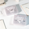 M5 Storage Box Organizer 3-inch Album Stickers Notes Idol Cards Photos Cute Name Card Holder Minimalist Style. 