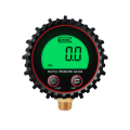 255PSI Digital Gas Pressure Gauge Accuracy 1% with M11 1/4 1/8NPT Screw Thread Connector Rubber Protector For Car Truck. 