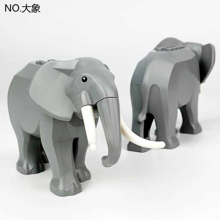 NEW%20Animals%20World%20Scene%20Elephant%20Male%20Elephant%20Camel%20Elk%20Gorilla%20Giraffe%20Horse%20Parts%20Building%20Blocks%20Model%20Sets%20Bricks%20Kids%20Kits%20-%20Image%203