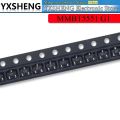 100PCS 2N5551 SOT23 MMBT5551 G1 SOT23-3 New Original SMD Transistor. 