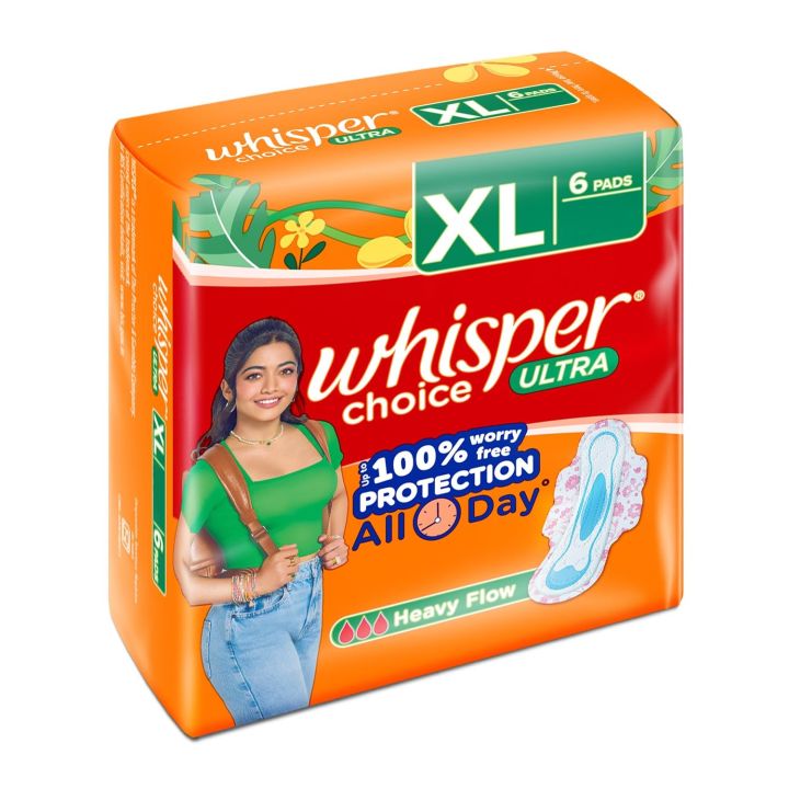 Whisper%20Ultra%20Choice%20Wings%20Santitary%20Pads%206Pcs%20-%20Image%202