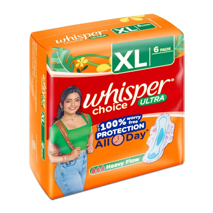 Whisper%20Ultra%20Choice%20Wings%20Santitary%20Pads%206Pcs%20-%20Image%202
