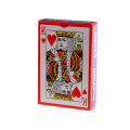 New 54 pieces/set 56x86mm Grey Core Paper Poker King Deck Playing Cards Magic Tool Party Table Game Red Blue. 
