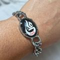 YA ALi (as) Black  Aqeeq Zulfiqar Steel Silver Italian Bracelet
TopFashion High quality Imaam Ali Zulfikaar Black Stone Braclate For Men. 