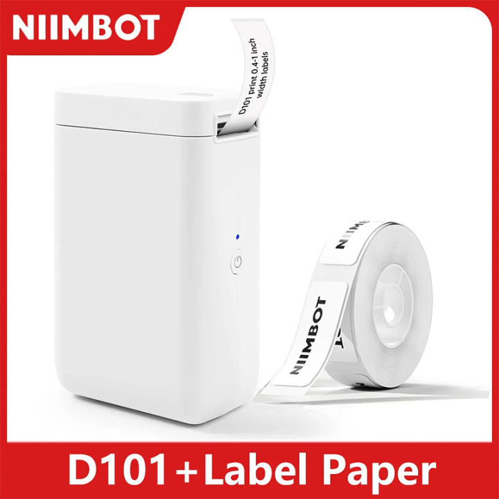 Niimbot D101 Mini Portable Thermal Printer Without Ink SelfAdhesive