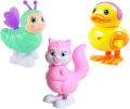 Random Key Operated Toys For Kids -Dino - Chick- Rabbit - Squeral - Parrot - Chabi Wale Khilone Chicks Wind Up Toys,Gift for Toddler Kids Easter Egg Hunt Basket Goody Bag Stuffer Filler. 