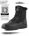 Army Shoes Black Swat Boots (DMS). 