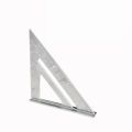 New 7Inch Triangle Ruler Measurement Tool Aluminium Alloy Carpenter Tools Inch Metric Angle Ruler Speed Square Woodworking Tools. 