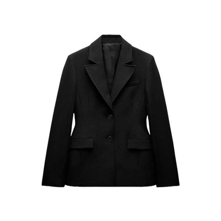 ZW%20Series%20Shoulder%20Padded%20Slim%20Fit%20Suit%20Jacket%20for%20Women%20ETJ%202025%20New%20Collection%20with%20Waist%20Cinching%20Design%20%20Casual%20Suit%20Jacket%20-%20Image%207