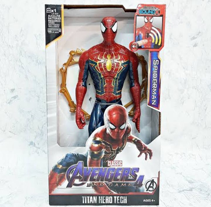 SPIDERMAN FIGURE (HASBRO) BOX PACKED 12 INCHES