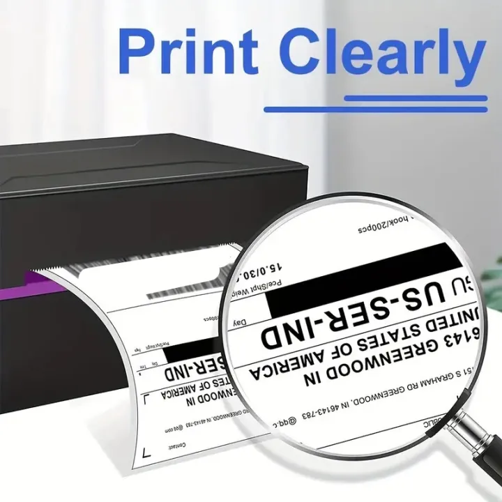 4x6%20Inch%20Direct%20Thermal%20Labels%20500%20Labels%20Per%20Stacked%20Strong%20Adhesive,%20Labels%20Resistant%20to%20Water%20&%20Grease%20For%20Shipping%20Label%20-%20Image%204