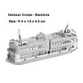 Mini 3D Metal Puzzle for Kids 14+ Manual DIY The Star Ferry Burke Class Destroyer The Bauhinia Assemble Model Education Toys. 