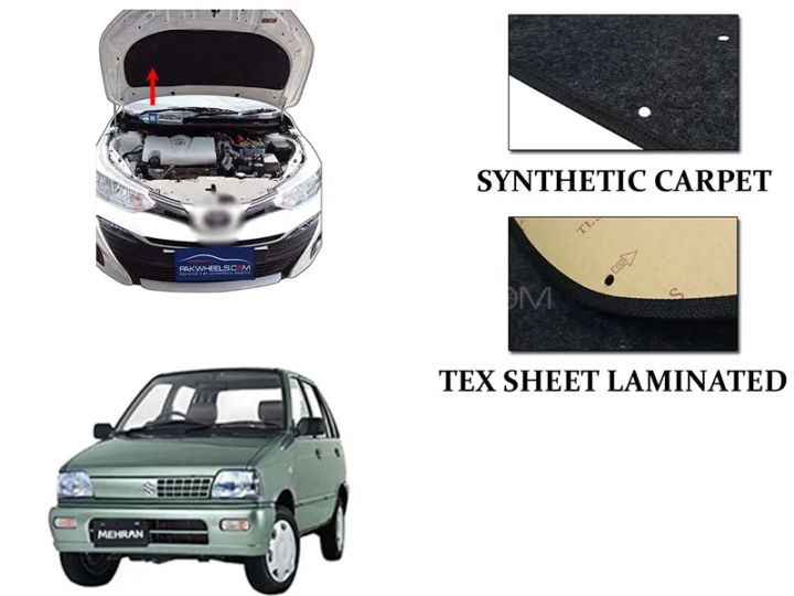 Suzuki%20Mehran%20All%20Model%20%20Bonnet%20Insulator%20Cover%20Namda%20With%20Clip%20Plug%20And%20Play%20Liner%C2%A0%20-%20Image%202