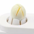 2 In 1 Egg Cutter Stainless Steel Boiled Egg Slicer. 