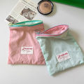 Cute Women Mini Zipper Makeup Bag Korean Macarone Lipstick Cosmetic Storage Pouch Wholesale Make Up Bags. 