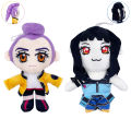 Rumi Mira Zoey Figure Anime Demons Hunters Plush Toys Cute Purple Tiger Black Hat Magpie Hunt Girl Group Stuffed For Fans Gifts. 