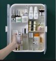 Bathroom cabinet/Wall mounted cabinet/Double door cabniet/ Rectangle shape cabinet. 