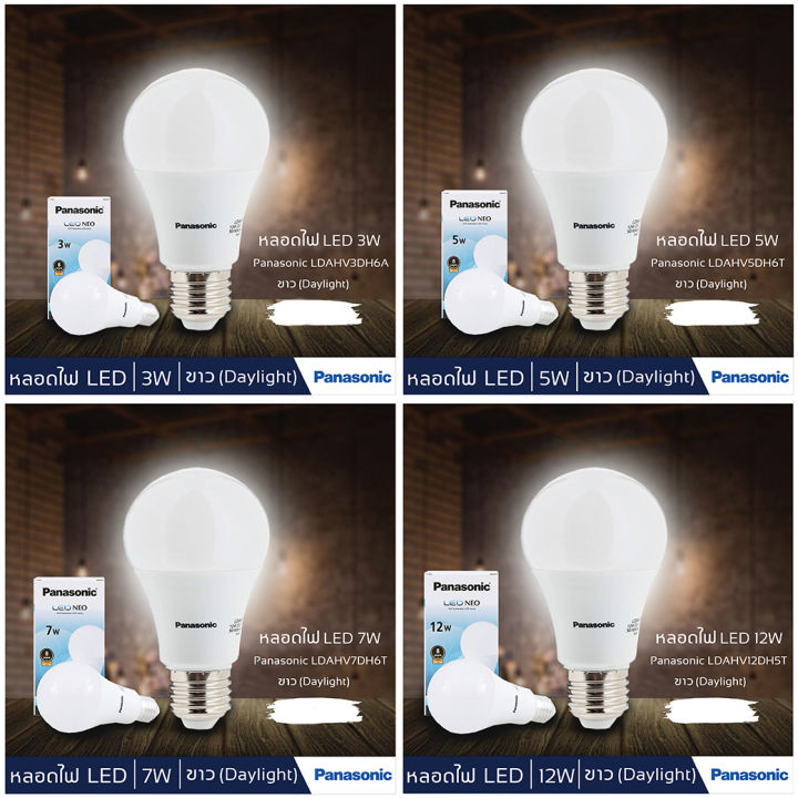 Panasonic LED neo bulb cool daylight (amount 1 bulb)