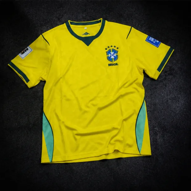 Brazil%20FIFA%20World%20Cup%20Jersey%20%E2%80%93%20Classic%20Yellow%20Football%20Fan%20Kit%20(A+%20Grade%20Fabric)%20-%20Image%202