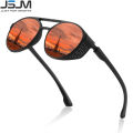 JSJM 2022 New Fashion Mens Polarized Sunglasses Luxury Brand Designer Round Classic Driving Fishing Sun Glasses Eyewears UV400. 