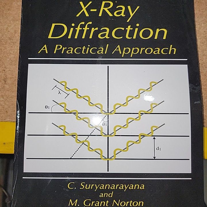 X-Ray Diffraction; A Practical Approach By C. Suryanarayana & M. Grant Norton