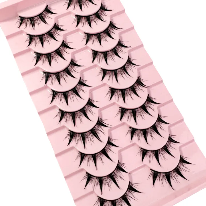 Eyelashes%2010%20Pairs%20Mange%20Lashes%203D%20Cat%20Eye%20Lashes%20Faux%20Mink%20Lashes%20Natural%20Fluffy%20False%20Eyelashes%20Wispy%20Makeup%20Tools%20-%20Image%206