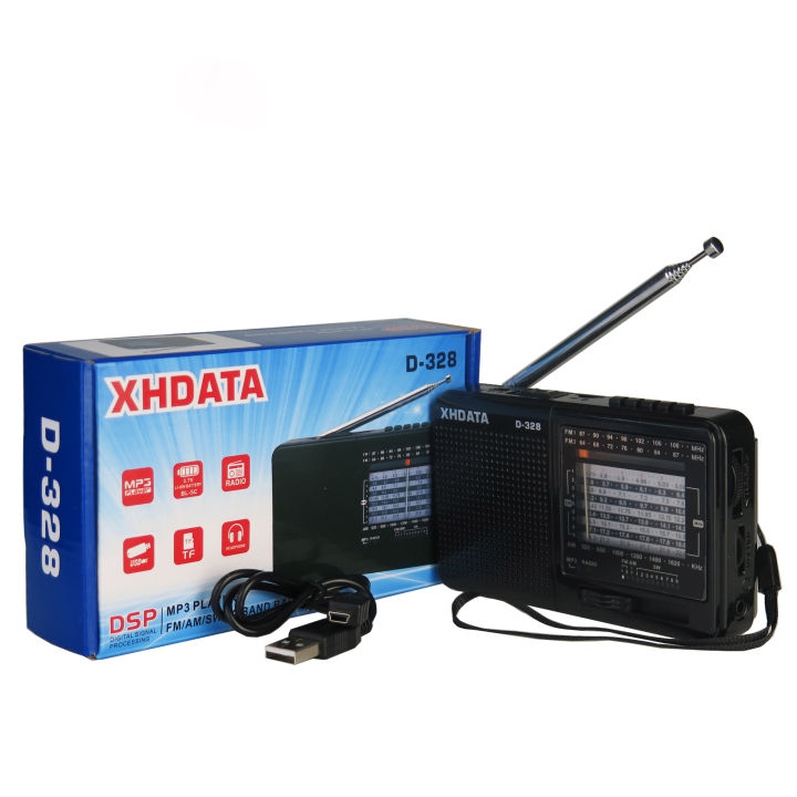 XHDATA%20D-328%20Versatile%20AM/FM/SW%20DSP%20Portable%20Radio%20Receiver%20with%20MP3%20Player%20TF%20Card%20USB,%20and%20Bluetooth%20Connectivity%20-%20Image%205