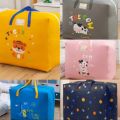 Portable Multi-function Storage Bags Clothes Blankets Closet Organizer Moving Tote Bag Zipper Sac Durable Handbag Luggage Pack. 