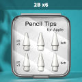 Double Layer Tip For Apple Pencil Pen Nib For Apple Pencil 1st 2nd Generation 2B HB 2.0 3.0 Soft Hard iPad Pencil Accessories.
