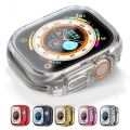 Soft TPU Protective Case for iWatch Ultra 49mm, Anti Scratch Shell, Screen Protector, Durable Cover. 